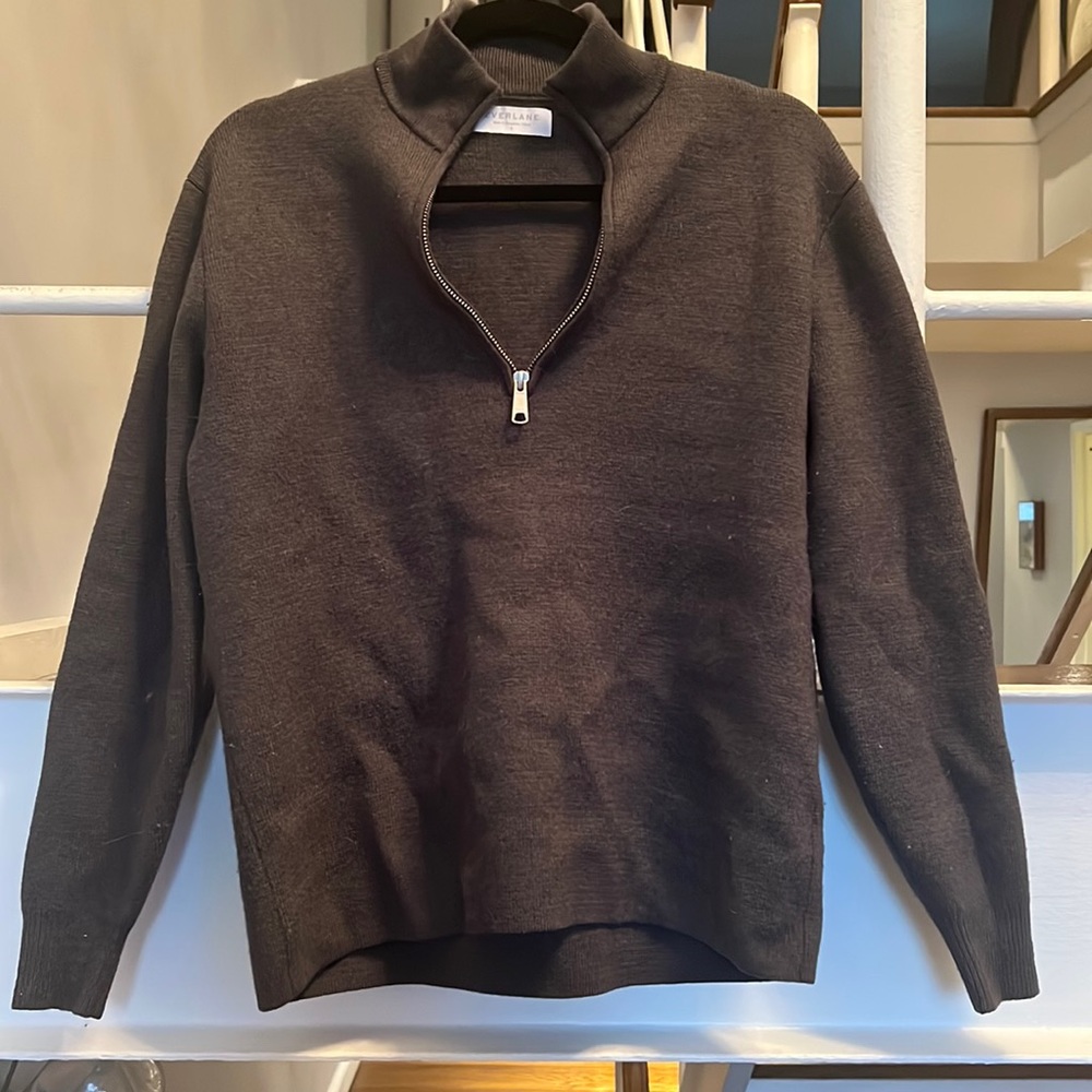 Charcoal Everlane Sweater